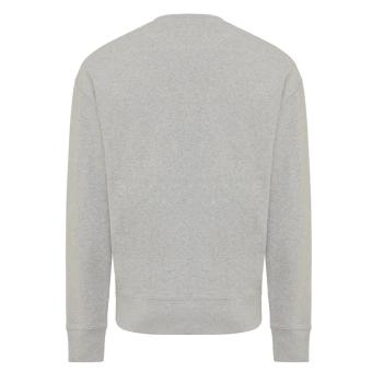 Iqoniq Kruger relaxed recycled cotton crew neck, heather grey Heather grey | XXS