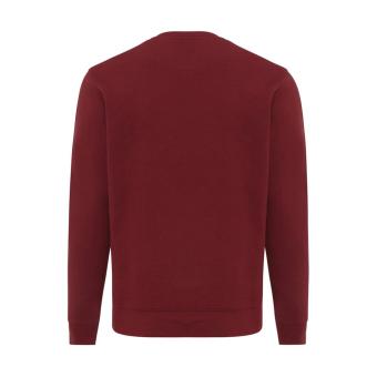 Iqoniq Etosha lightweight recycled cotton crew neck, Burgundy red Burgundy red | XXS