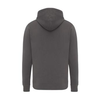 Iqoniq Rila Lightweight Hoodie aus recycelter Baumwolle, anthrazit Anthrazit | XXS