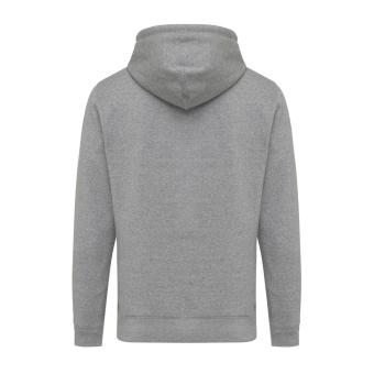 Iqoniq Rila Lightweight Hoodie aus recycelter Baumwolle, Ungefärbtes helles anthrazit Ungefärbtes helles anthrazit | XXS