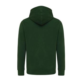 Iqoniq Rila Lightweight Hoodie aus recycelter Baumwolle, Waldgrün Waldgrün | XXS