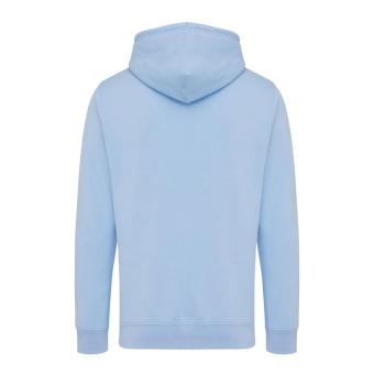 Iqoniq Rila lightweight recycled cotton hoodie, skyblue Skyblue | XXS