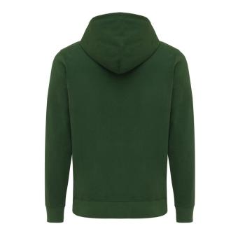 Iqoniq Abisko recycled cotton zip through hoodie,  forest green Forest green | XXS