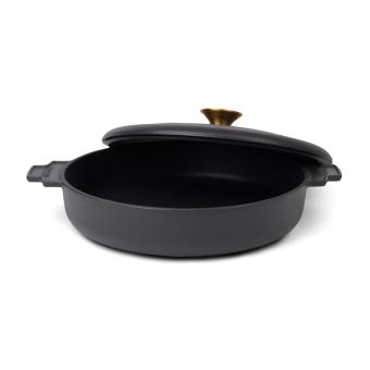 VINGA Monte heritage braiser 2.5 L Black