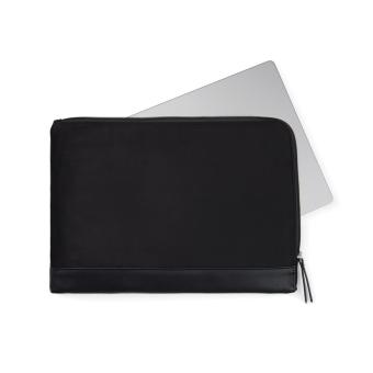 VINGA Marlow 16" Laptop Sleeve aus RCS recyceltem Polyester Schwarz