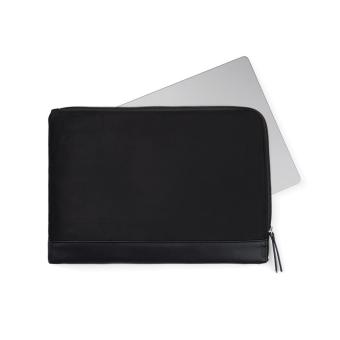 VINGA Marlow 14" Laptop Sleeve aus RCS recyceltem Polyester Schwarz