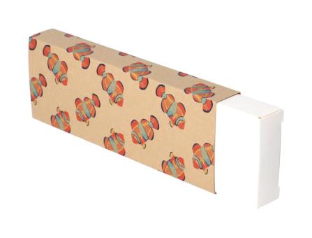 CreaSleeve Kraft 164 Individueller Pappschuber aus Kraftpapier Natur