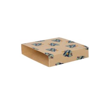 CreaSleeve Kraft 186 Individueller Pappschuber aus Kraftpapier Natur