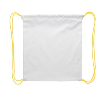 CreaDraw Kids custom drawstring bag for kids White/yellow