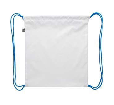 CreaDraw Kids RPET custom drawstring bag for kids Blue/white