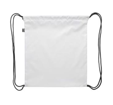 CreaDraw Kids RPET custom drawstring bag for kids Black/white