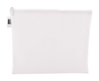 CreaBeauty L RPET custom cosmetic bag White