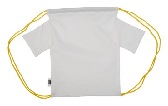 CreaDraw T RPET custom drawstring bag Yellow