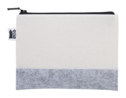 CreaFelt Beauty S custom cosmetic bag White/grey