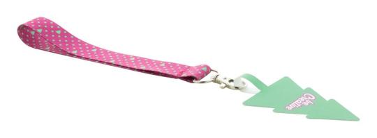 SuboFob Mobile Xmas Individuelles Handyhalter-Handgelenklanyard Weiß