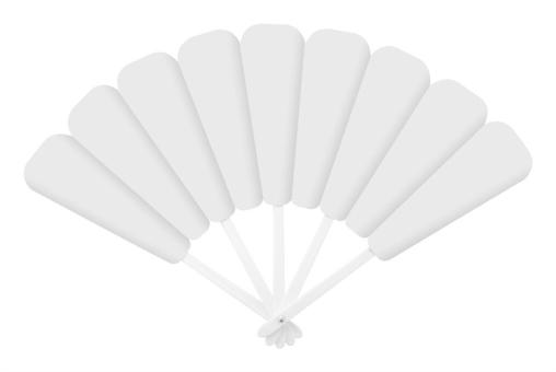 Floppy fan White