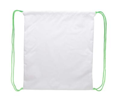 CreaDraw custom drawstring bag White/green