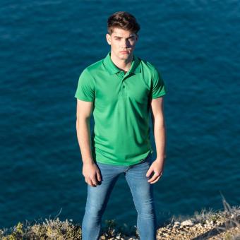 Dekrom RPET polo shirt, green Green | L