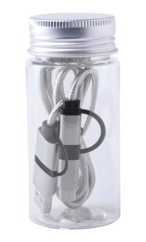 Trentex USB-Ladekabel Silber