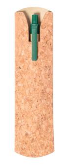 Brunia cork pen case Nature