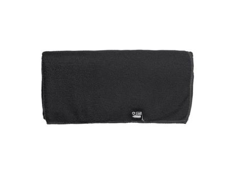 Slash RPET towel Black