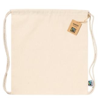 Sanfer Fairtrade drawstring bag Nature