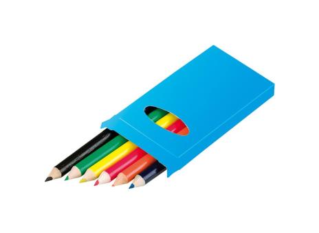 Garten 6 pc pencil set Aztec blue