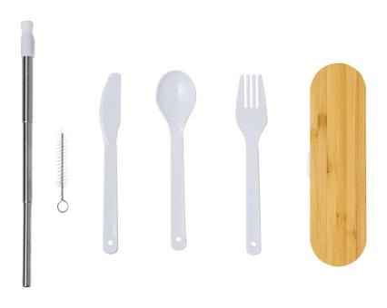 Milner cutlery set White