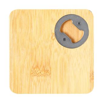 Lestral bottle opener coaster Nature