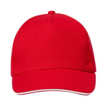 Sandrok RPET baseball cap Red