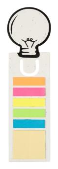 Kich seed paper bookmark White