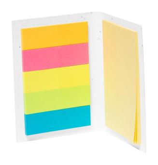 Albot seed paper sticky notepad White