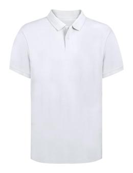 Koupan Pique Polo-Shirt, weiß Weiß | L