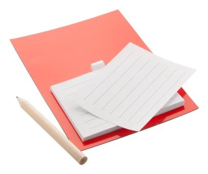 Yakari magnetic notepad Red