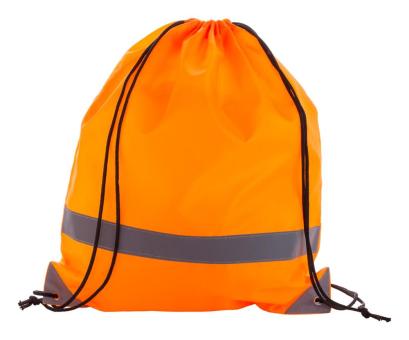 Lemap reflective drawstring bag Orange