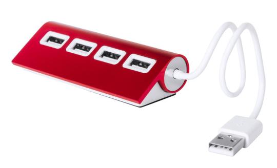 Weeper USB hub Red/white