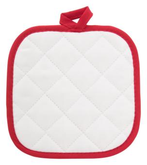 Kalmont oven mitt White/red