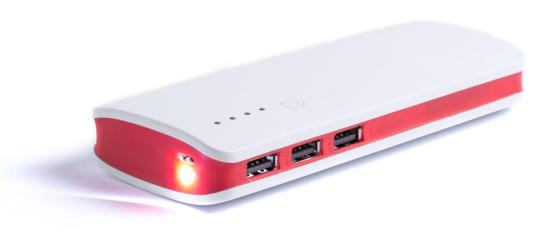 Kaprin power bank Red/white