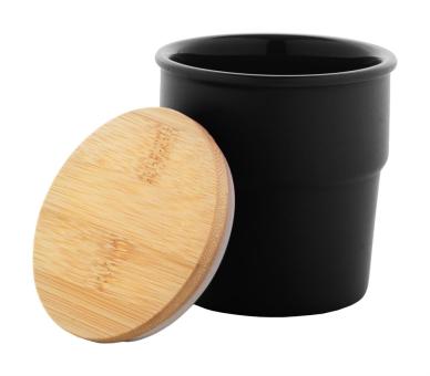 Calliope ceramic cup Black