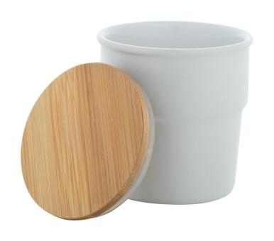 Calliope ceramic cup White