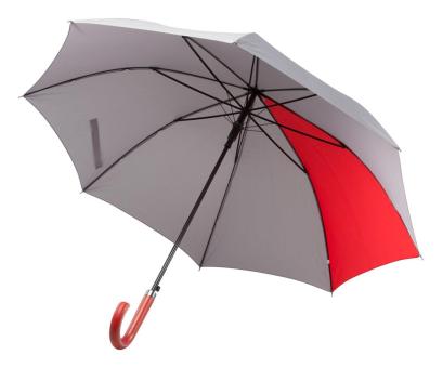 Stratus umbrella Gray/red