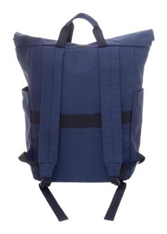 Rebyss Roll recycled canvas backpack Dark blue