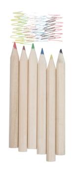 Kitty set of 6 pencils Nature