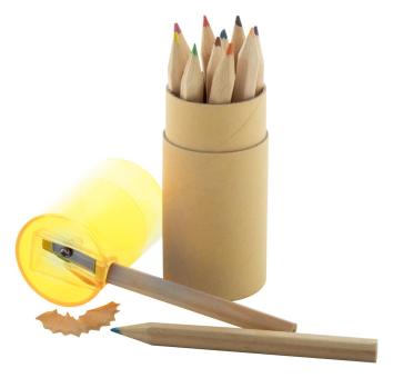 Gallery 12 pencil set Nature yellow