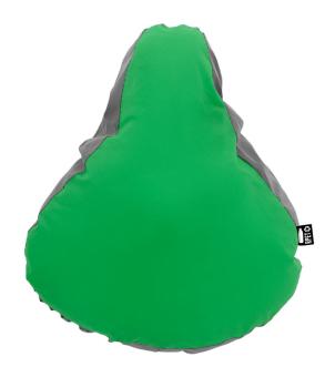 Lumiride reflective RPET bicycle seat cover Green