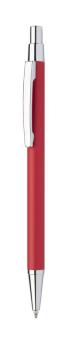 Chromy ballpoint pen Red