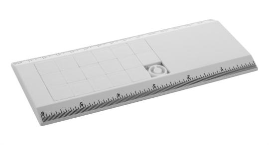 Slidy puzzle ruler White