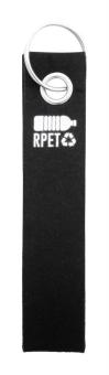 Refek RPET-Schlüsselanhänger Schwarz