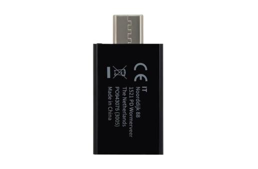 3005 | USB-C to USB-A adapter Black