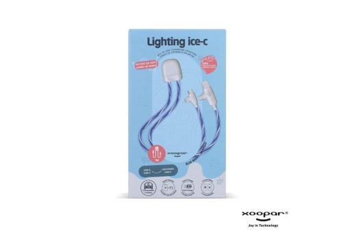 Xoopar Lighting Ice-C Charging cable Aztec blue